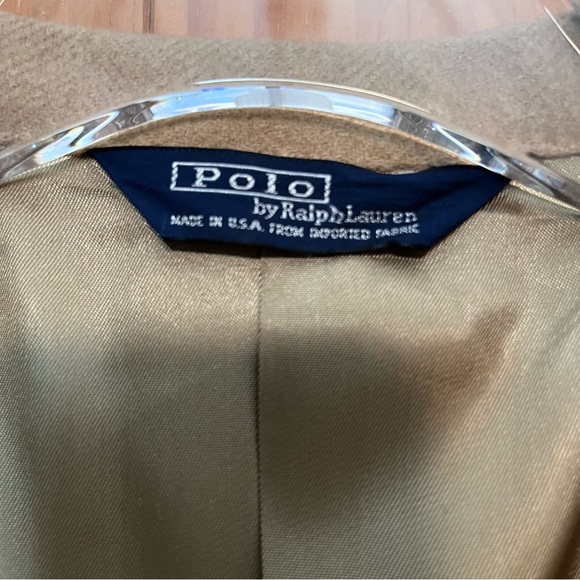 Polo by Ralph Lauren Camel Hair Jacket Size 48R - Picture 5 of 12